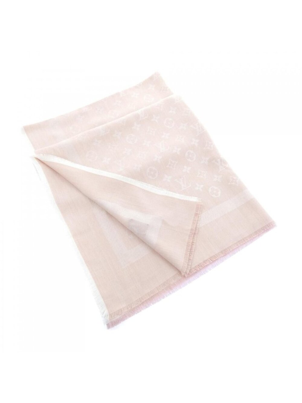 Louis Vuitton Monogram Denim Shawl Scarf